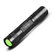 Mini LED Torch Waterproof 2000 Lumens Q5 Led Flashlight lamplight Chips mini Torch Light 5 Modes for 18650 Battery