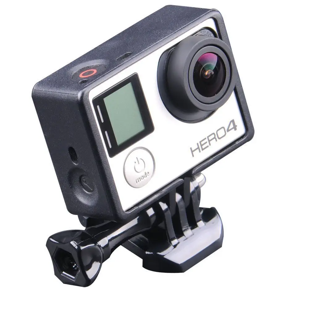 Корпус с креплением болтом полностью подходит для камер GoPro HERO4 HERO3 + В комплект