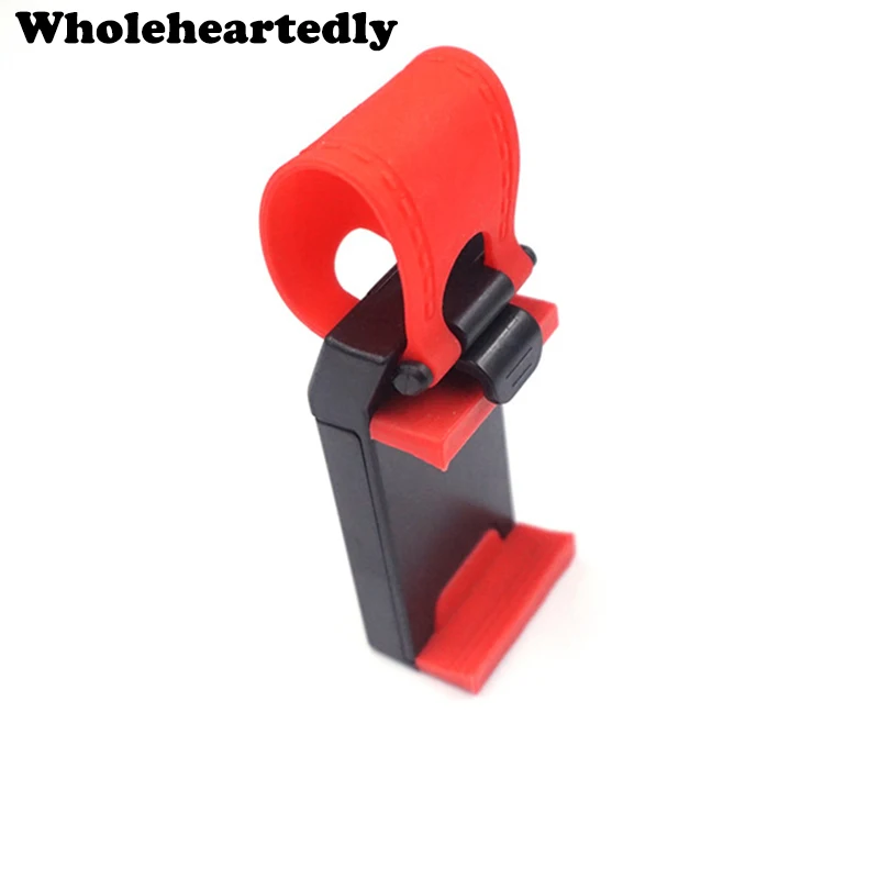 Универсальный держатель на рулевое колесо для Iphone 5 6 Samsung Galaxy S6|steering wheel mount holder|mobile