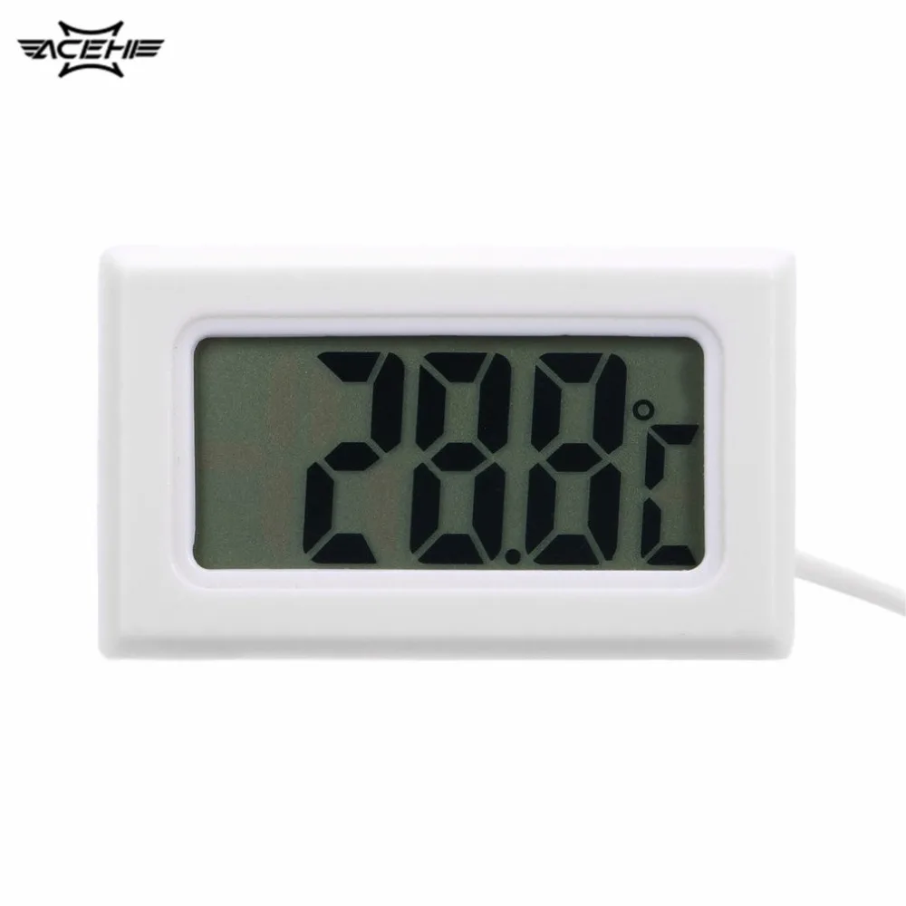Термометр ACEHE для аквариума цифровой термометр с ЖК-дисплеем морозильной камеры