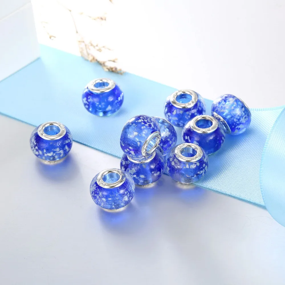 Новое поступление Серебристые хрустальные бусинки для воды в грунте ночные