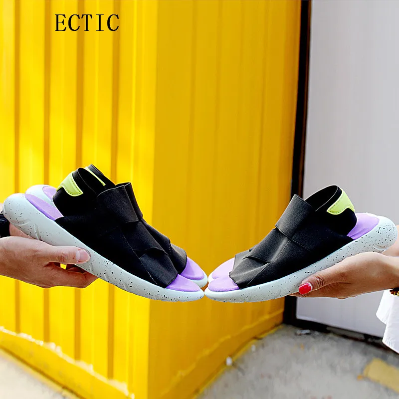 Сандалии унисекс для мужчин и женщин пляжные шлепанцы плоская подошва улицы