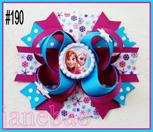 Бесплатная доставка 30 шт 4 5 &quotВдохновленный Бутик слоистых волос бант на день