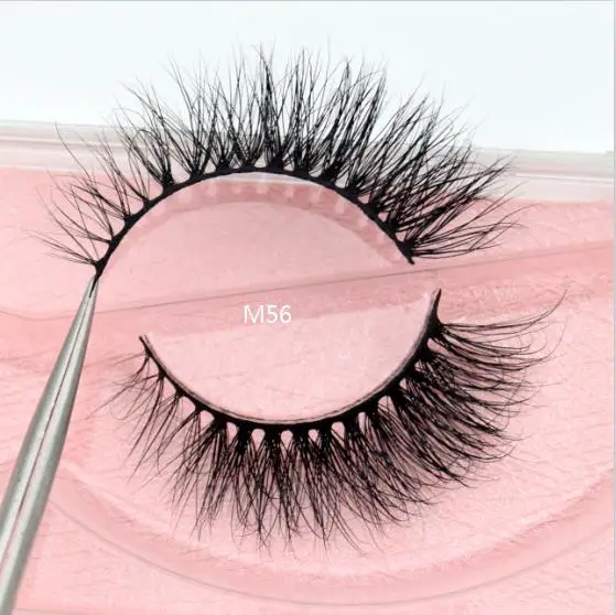 M56 Visofree ресницы натуральные накладные Искусственные ресницы длинный макияж 3D накладные ресницы из норки ресницы для красоты - Цвет: M56