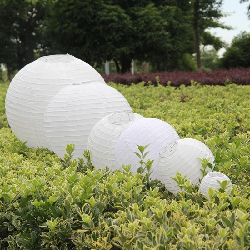 

10pcs 16" Round Paper Lantern 40cm Chinese Paper Lantern Wedding Lantern Festiv Decoration