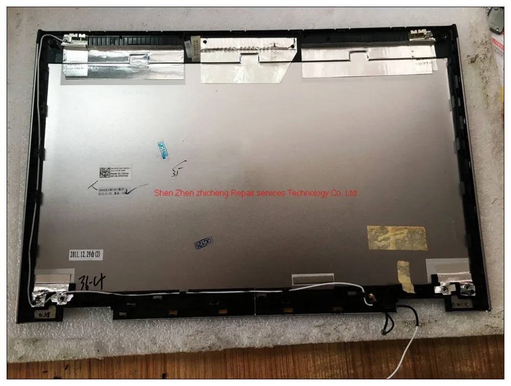 Серебристая задняя крышка для DELL Vostro 3450 V3450 0THT45 Передняя панель 0858WH Упор рук 0T661W
