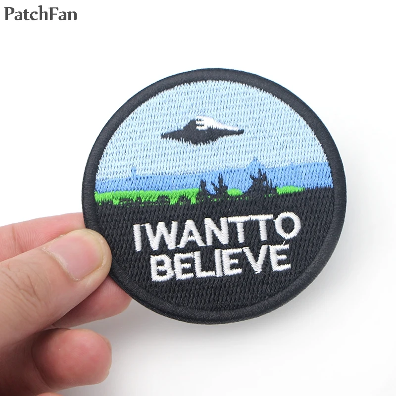 A0240 Patchfan популярный известный Секретные материалы: хочу верить &quotновейшее НЛО