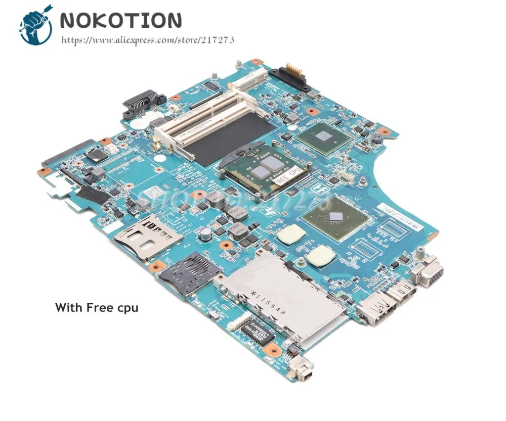 

NOKOTION для Sony VAIO VPCF1 VPCF Материнская плата ноутбука A1796397C M932 материнская плата MBX-235 1P-0107J00-8011 GT310M gpu