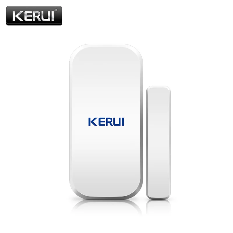 

KERUI 433MHz Door Window Alarm Sensor Wireless Magnetic Switch Contact Detector Signaling for Intruder Security Alarm System