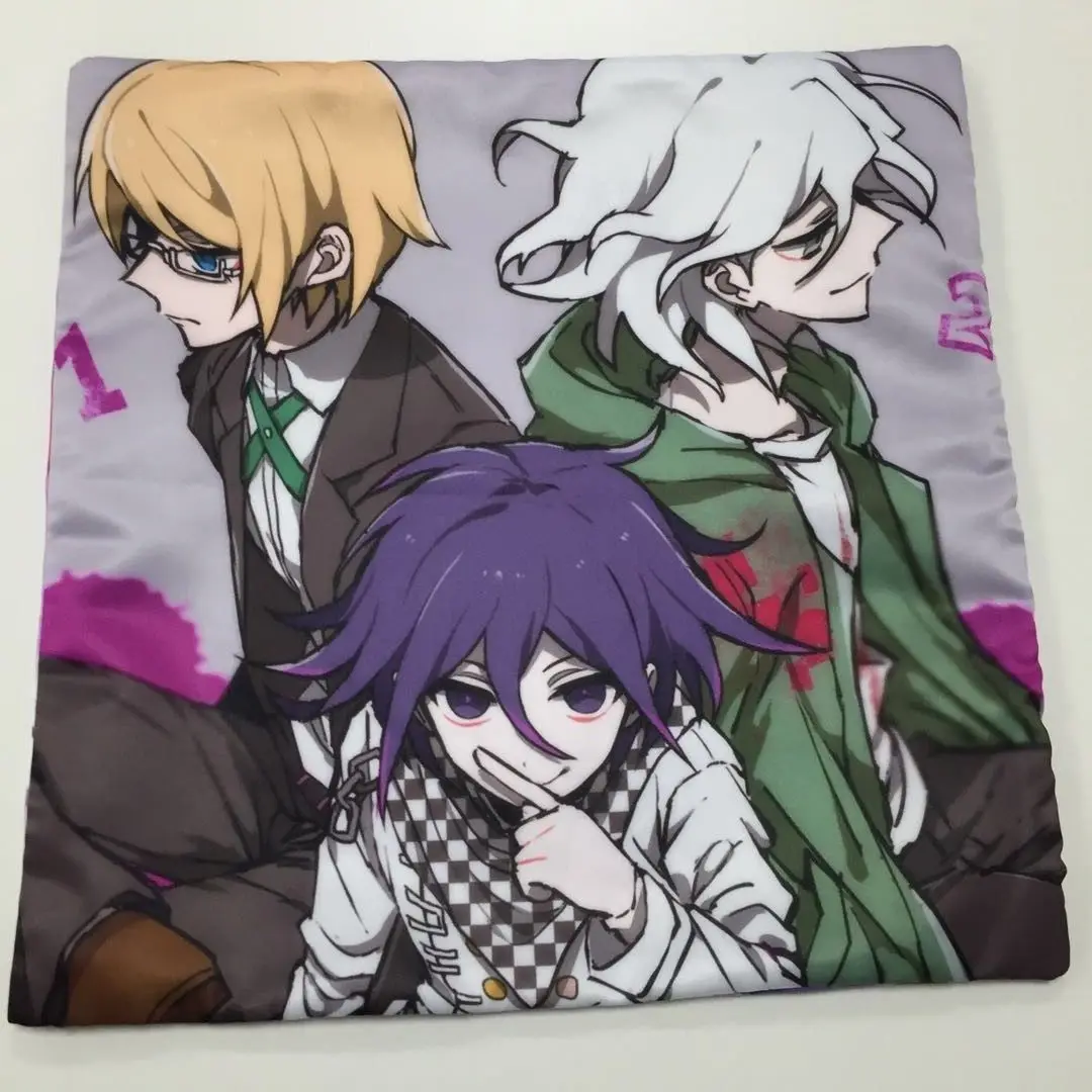 Супер данганронпа V3 Kokichi Oma Nagito Komaeda чехол с подушкой обнимающая Подушка Чехол для
