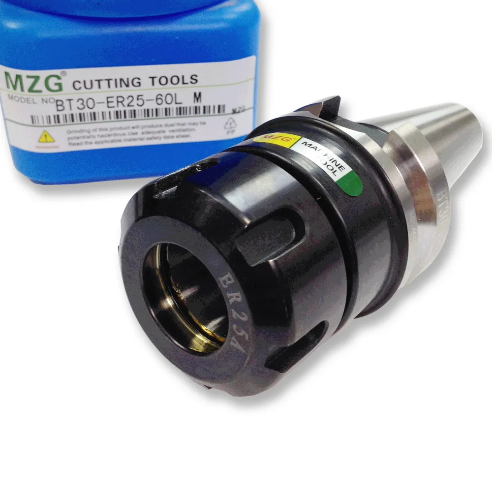 

MZG BT40-ER16A-70L M Type ER Spring Collet Chuck Precision Toolholders for Milling Drilling Arbors Milling Machining Tools