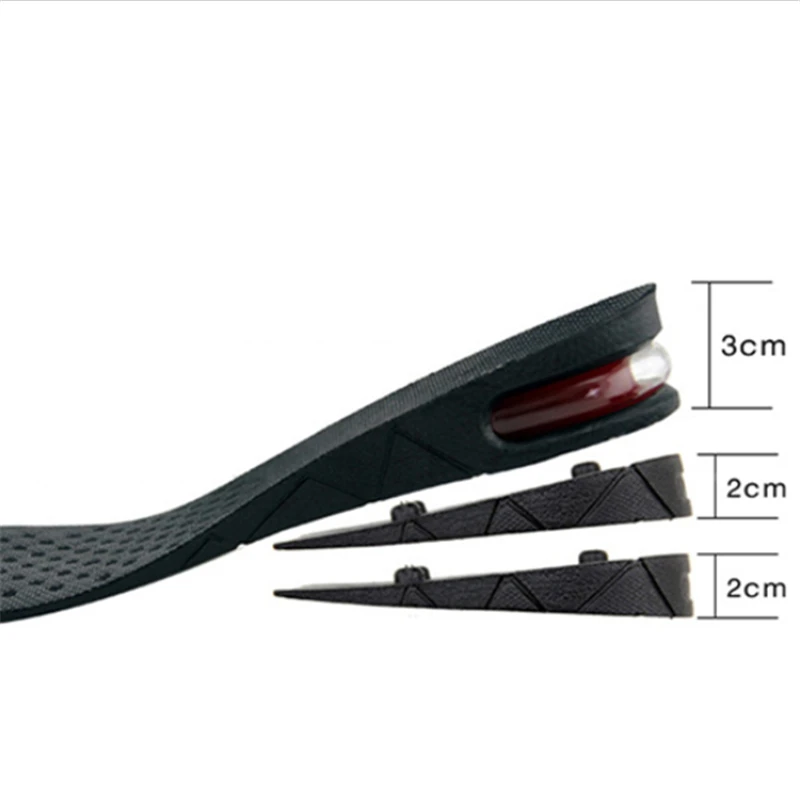 1 пара стельки для увеличения роста мужчин и женщин|height increase insole|sport shoe padinsoles men |