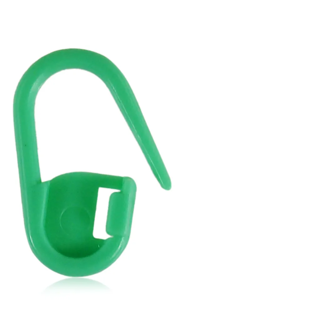 20/50/100 шт Мини Вязание крючком для вязания стежка маркеры держатель иглы шитье