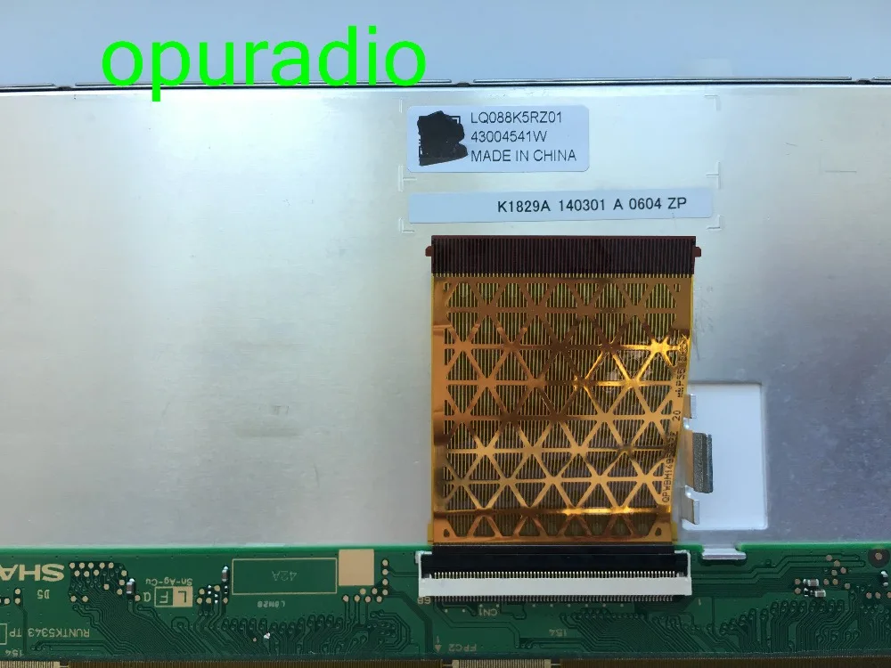Оригинальный ЖК дисплей Sharpp 8 дюйма LQ088K5RZ01 экран BM 937087001 для Bmw CID F25 X3 2015