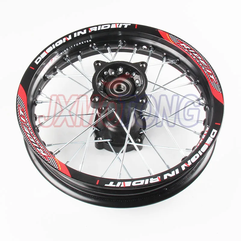 1,85x12 дюймов велосипед ямы задние колеса для KAYO BSE Apollo Xmotos CRF50 CRF70 KLX110 TTR110 125 140 160cc Dirt Bike MX запчасти