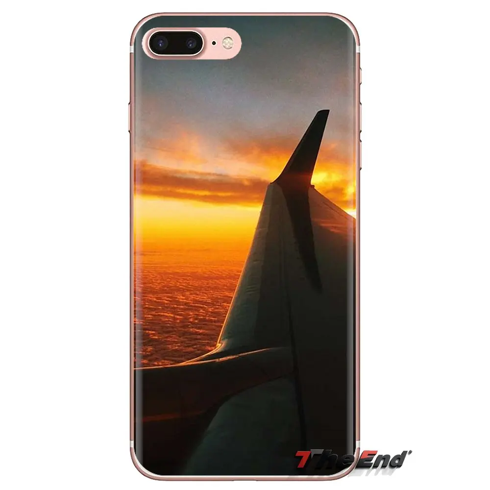 Чехол для мобильного телефона LG Spirit Motorola Moto X4 E4 E5 G5 G5S G6 Z Z2 Z3 G2 G3 C Play Plus Mini Airplane Sunrise