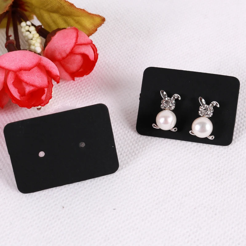 Модные ювелирные изделия дисплей упаковочная карта 100 шт 3 5*2 5 см многоцветная