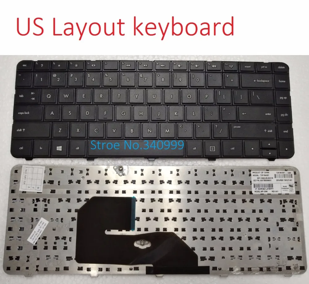 

Бесплатная доставка, новая клавиатура США для клавиатуры HP 242 G1 US