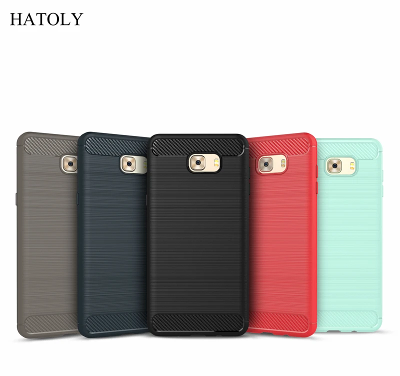 Чехол HATOLY для samsung Galaxy C9 Pro мягкий силиконовый чехол с ворсом из ТПУ C9000 6 дюймов |