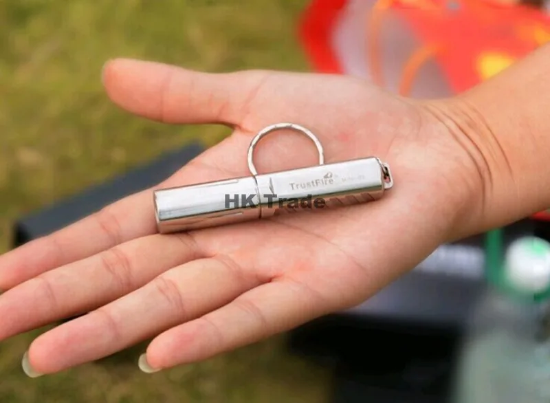 TrustFire mini 03 200Lm CREE светодиодный мини светильник фонарь из нержавеющей стали брелок