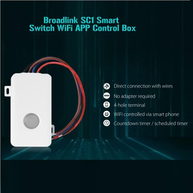 Оригинальный Broadlink SC1 Smart переключатель Wi Fi приложение Управление коробка Функция