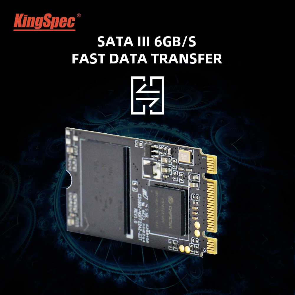 KingSpec m2 ssd 64gb 128gb 2242 M.2 SATA ngff 256gb 512gb SSD 1 ТБ внутренний диск 2 2280 disco для ноутбуков
