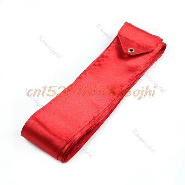 

Dance Ribbon Gym Rhythmic Art Gymnastic Ballet Streamer Twirling Rod 6M 9 Colors #H030#
