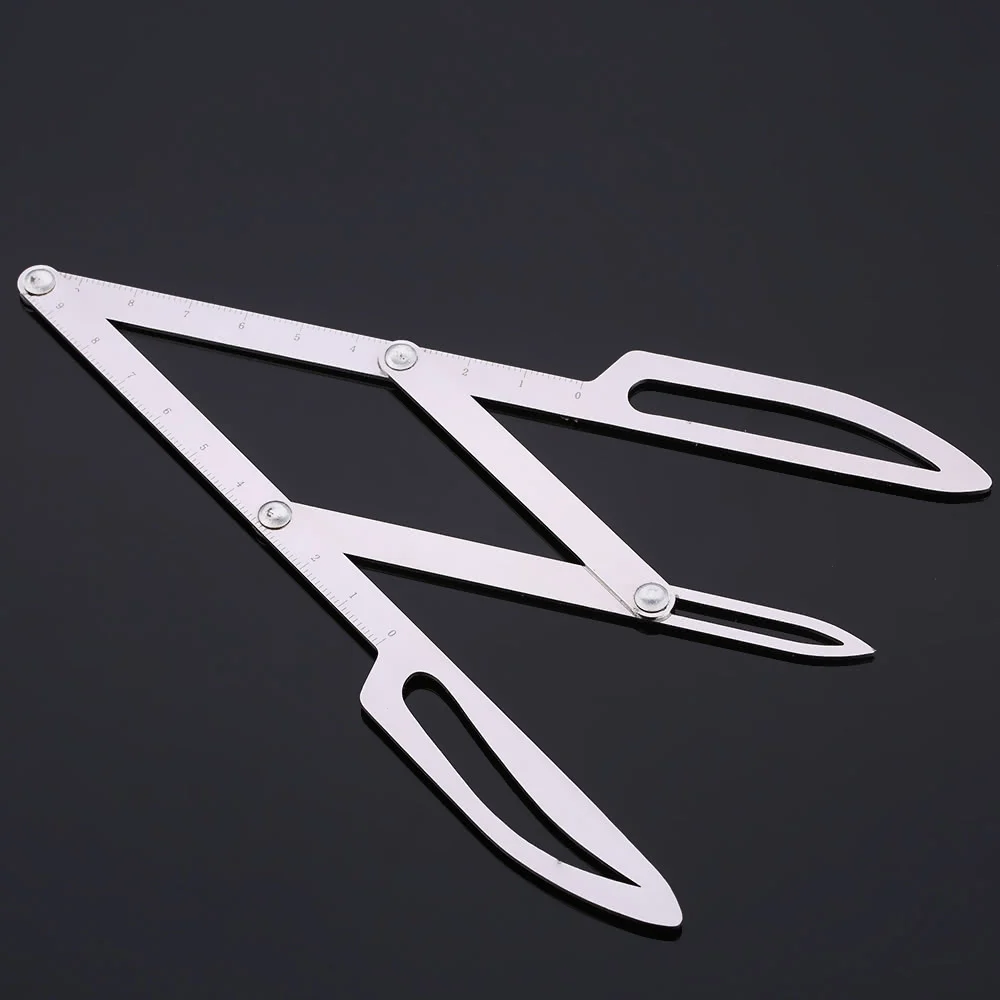 Ruler Tattoo Calipers Microblading Permanent Makeup Gold Ratio DIY Measure Tool Grooming Stencil | Красота и здоровье