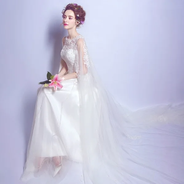 Free shipping white fairy lady girl women princess bridesmaid banquet party wedding bridal dress gown | Свадьбы и торжества