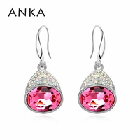anka special offer luxury drop earrings for women wholesale drop crystal earring new jewelry crystals from austria 103492