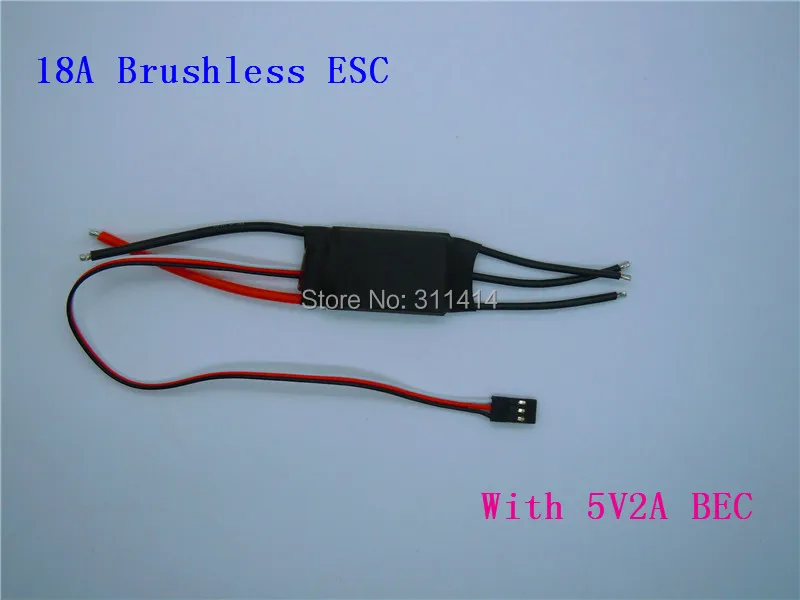 5 шт./лот 18A Квадрокоптер BL ESC 2а/5В BEC для самолетов радиоуправляемых деталей