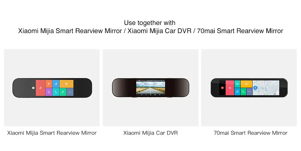 Xiaomi 70mai Автомобильная резервная камера HD 720P ночного видения Водонепроницаемая камера заднего вида автомобиля 138 градусов двойная запись
