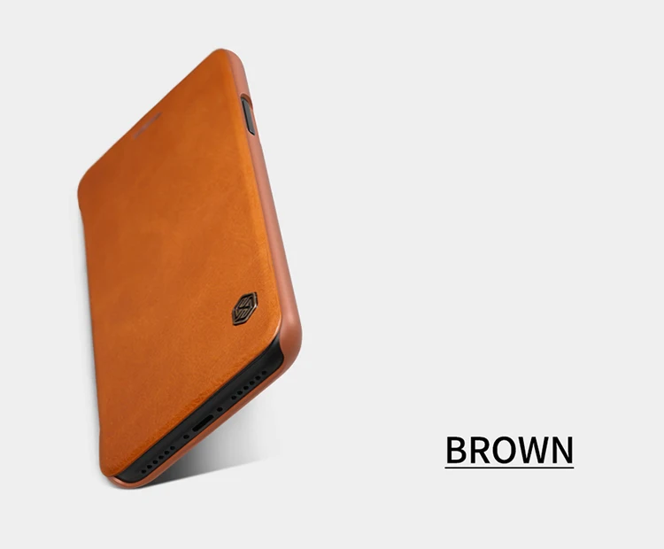 for iPhone X 8 7 6S 6 Plus 5S SE Case Cover Nillkin Retro Luxury PU Flip Leather Wallet Smart Cases for iPhone X 8 7 6S 6 5S SE