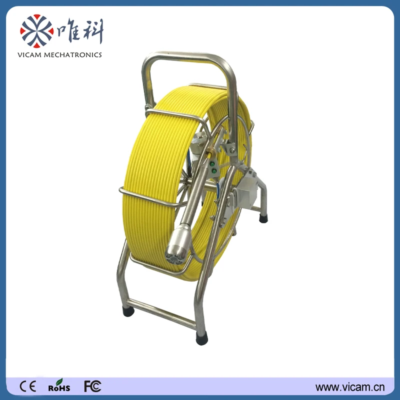 Сделано в Китае подземная канализация труба инспекционная видеокамера с кабелем