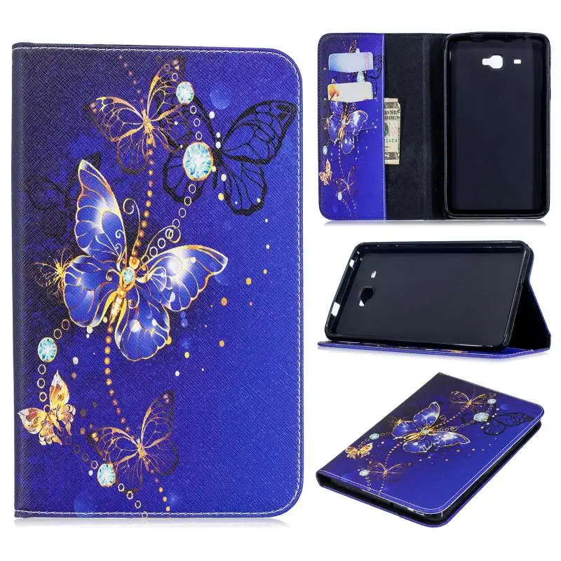 Чехол бумажник чехол для Samsung Galaxy Tab A A6 7 0 T280 T285 из PU искусственной кожи &quotдюймовый