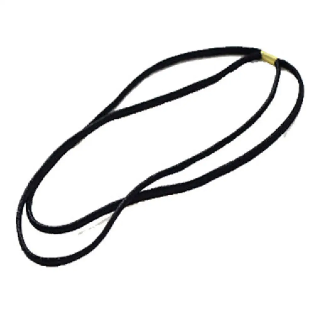 black 1 шт. Женская эластичная резинка для волос девушки кусок волос простые волосы лента ювелирные изделия для Девочки Женская резиновая аксессуары для волос - Цвет: black