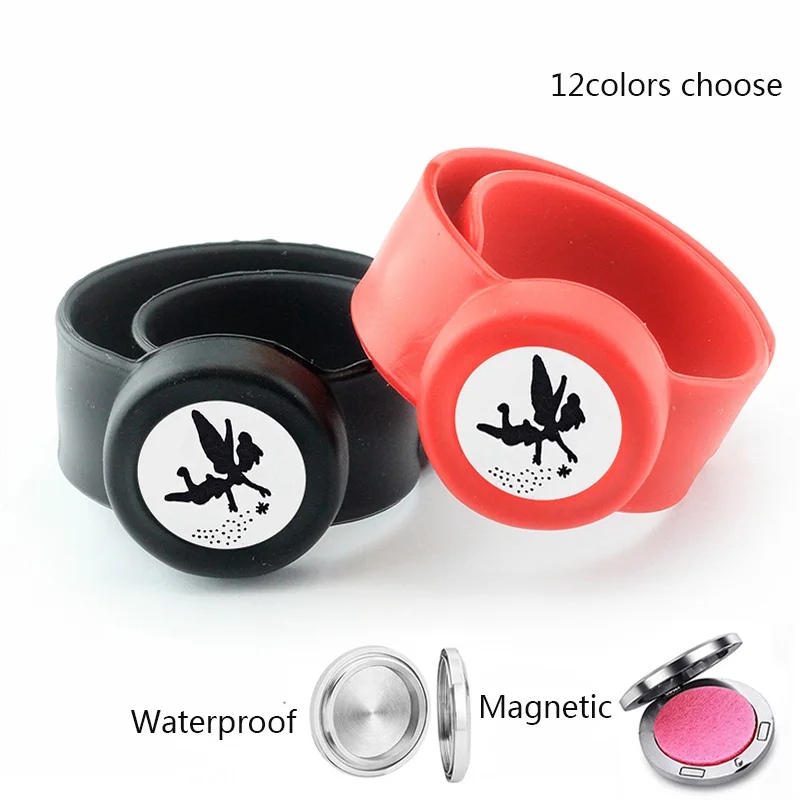 Поворотный Регулируемый Комаров Репеллент Браслет эфирное масло ароматерапия