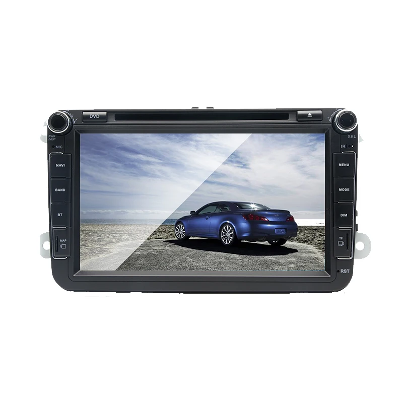 2 Din 7 дюймов Автомобильный DVD GPS радио плеер для Volkswagen VW golf 5 6 touran passat B7 sharan polo JATTA Skoda