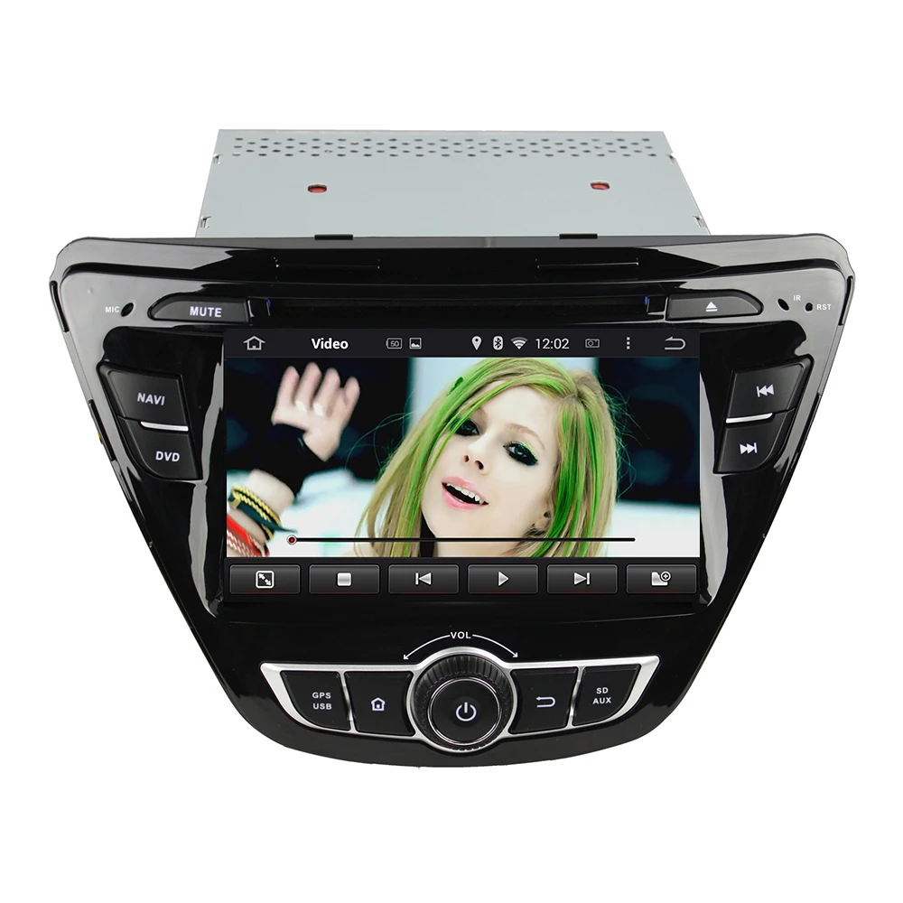 KLYDE 8 ядер 32 Гб 7 &quot2 Din Android 0 Автомобильный мультимедийный плеер для Hyundai Elantra 2014