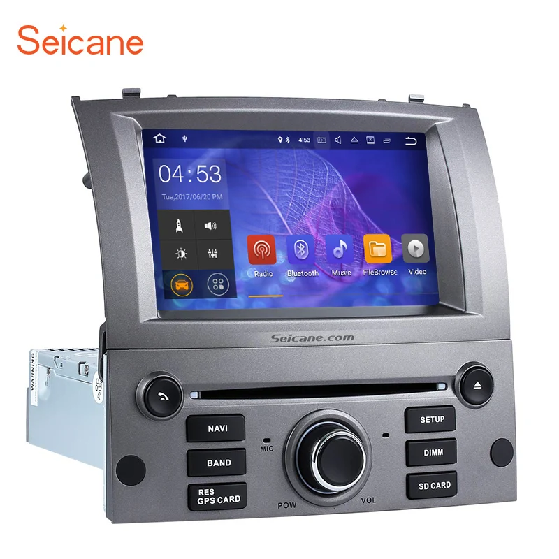 Seicane Android 7 1 дюймов 1Din автомобильный стерео радио gps навигация мультимедийный