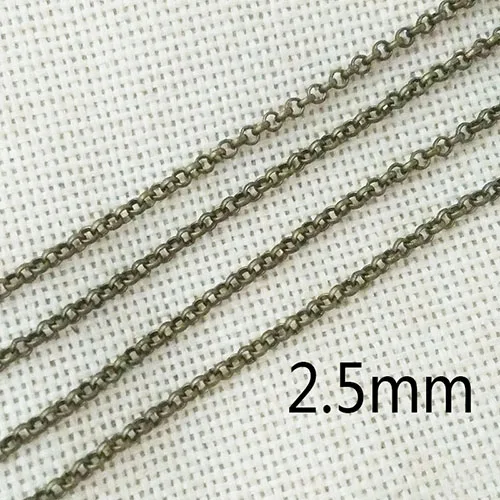 Металлическая звеньевая цепная петля 1 метр звено звенья аксессуары браслет