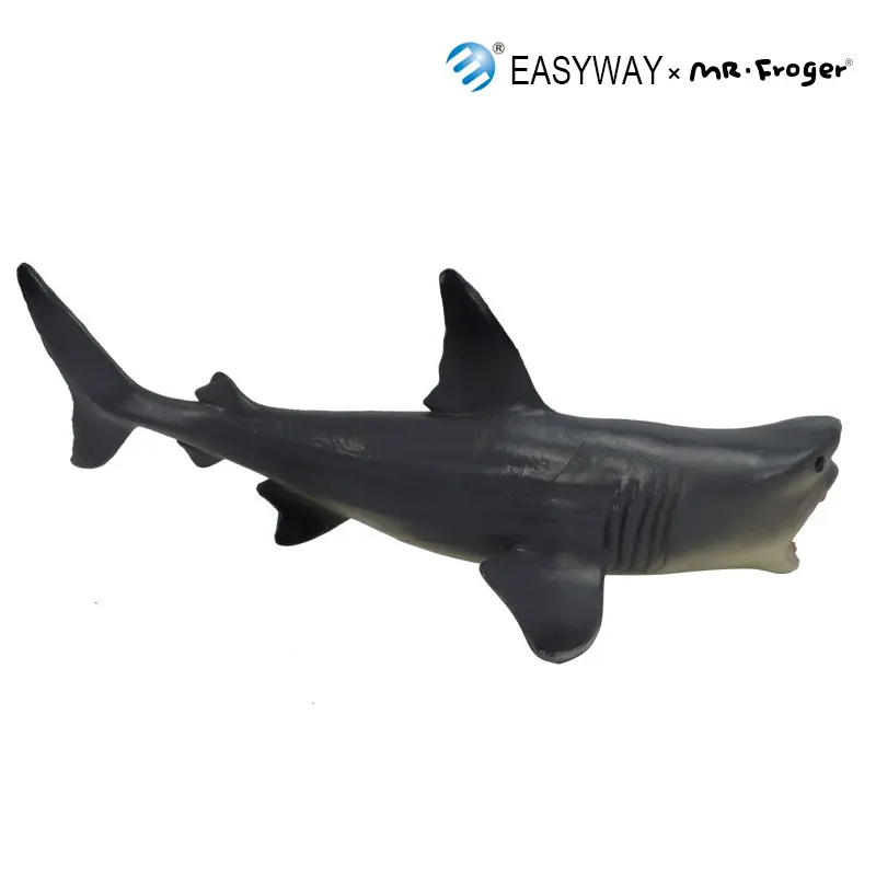 EASYWAY большая белая акула Морская жизнь животные Фигурки ПВХ Модель Реалистичная