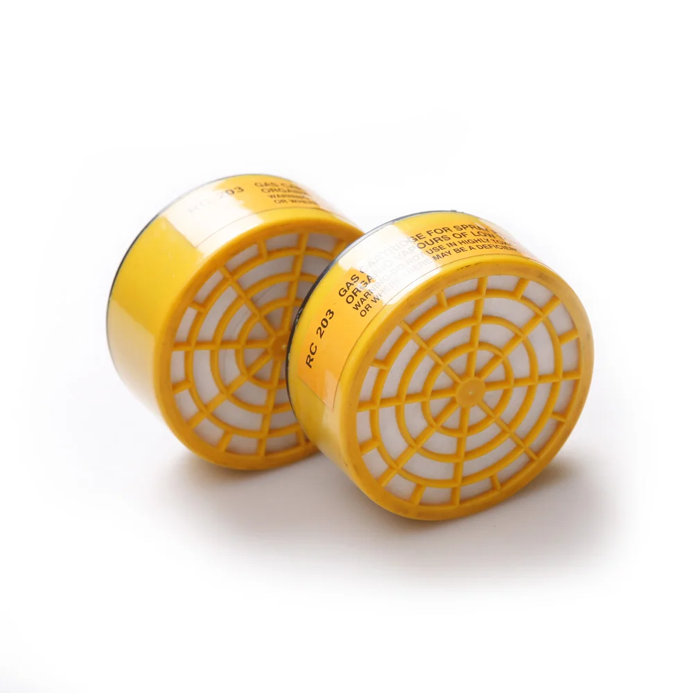 2/10 шт Фильтр картриджи с активированным углем Замена для респиратора краска