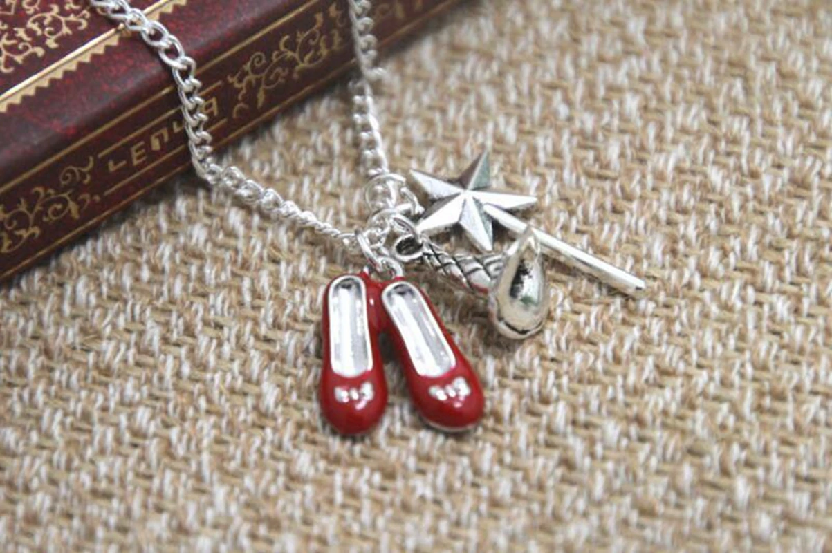 Лидер продаж соблазнительные красные туфли с волшебной палочкой из унции в форме