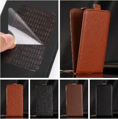 Роскошный флип чехол для телефона Highscreen Power Five Pro с отделением карт|leather case|case forcase