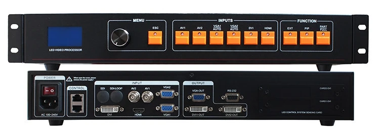 AMS-MVP506 светодиодный видео процессор VGA, HDMI, DVI AV вход 1920*1080 пикселей светодиодный экран в аренду видеопроцессор LVP605S Лидер продаж