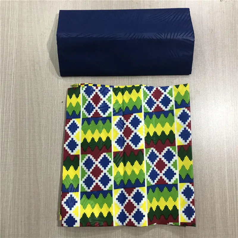 Воск для печати в африканском стиле Гане tissu guinea brocade высокое качество 4 Ярда