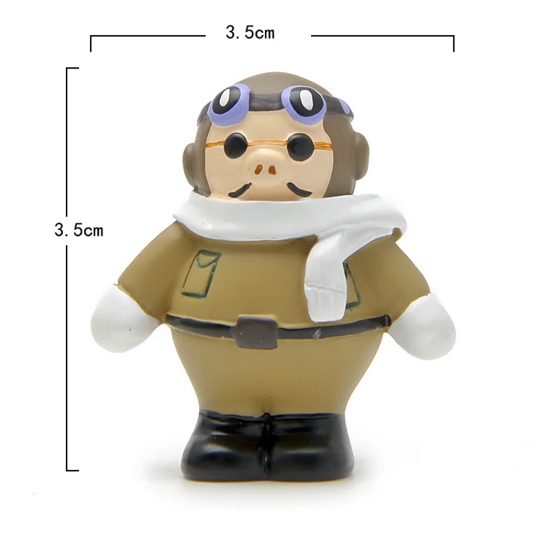Игрушка Studio Ghibli DIY Миядзаки Хаяо аниме Порко Россо Фигурки игрушки Симпатичные