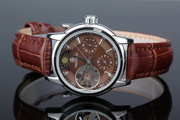 Часы GEDIMAI женские механические брендовые водонепроницаемые автоматические