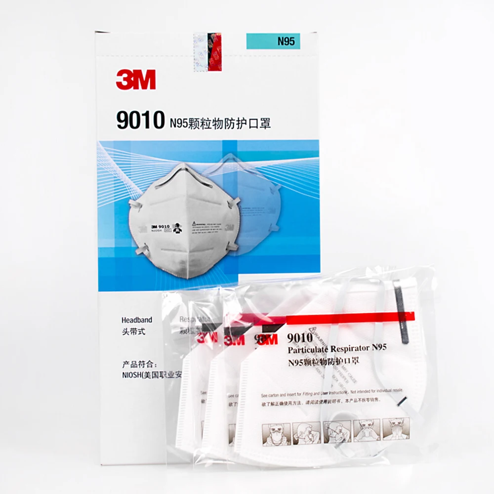 3 м 9010 респиратор N95 на головке маски Aganist PM2.5 смог пыль, 50 шт в наборе